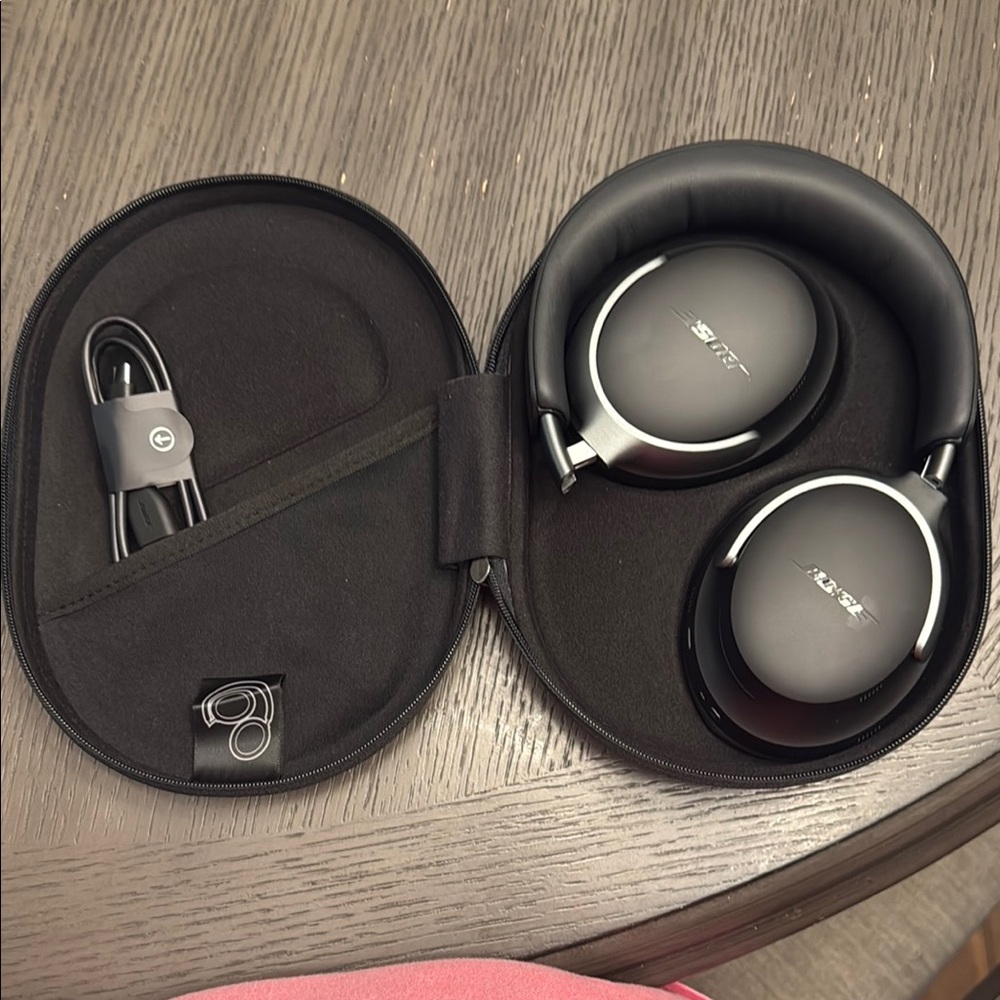Bose Black and Silver Wireless Headphones